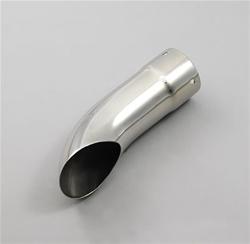 Borla 2.5 in. Polished Exhaust Tip 9.0 in. Long - Click Image to Close